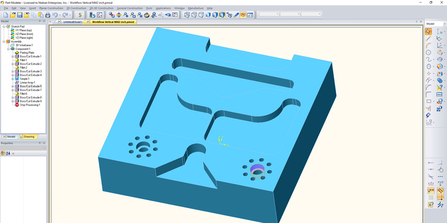 Surfcam Part Modeler